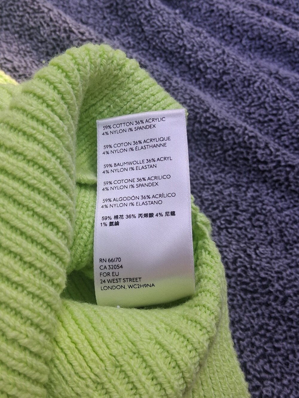 ✨️BRAND NEW✨️ Free People Lime Green Knit Sweater 💚 - Picture 2 of 10
